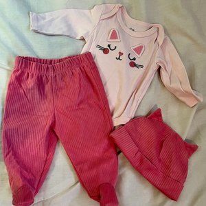 Pink Bunny Outfit